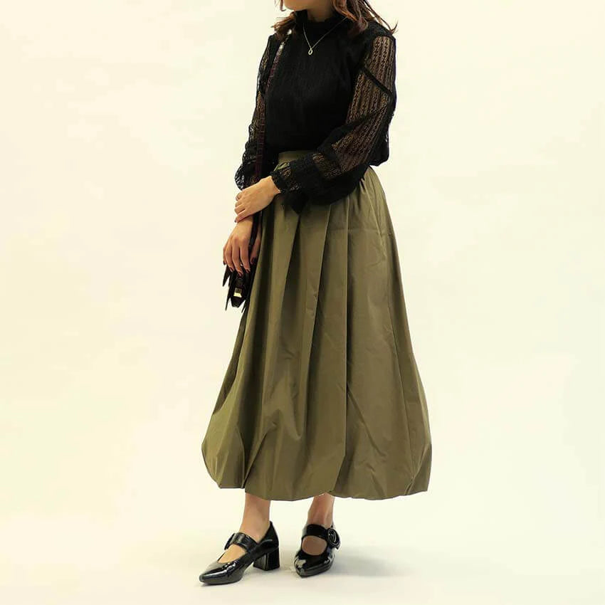 バルーンフレアスカート